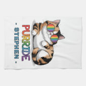 Purride - Cool Cat Pride | LGBTQ Theedoek (Horizontaal)