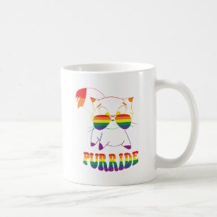 Purride   Cute Gay Cat   Lesbisch   Regenboog Koffiemok