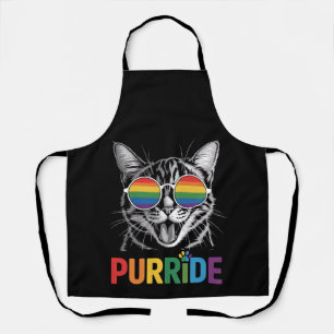 Purride Kat Hbtq Regenboog LGBTQ Bondgenoot Trots Schort