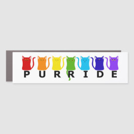 PURRide PRIDE Katten  Automagneet