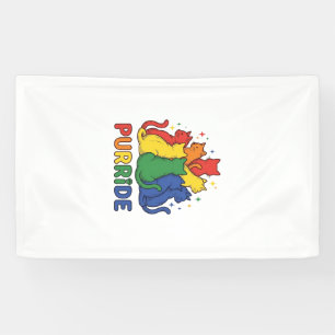 Purride Regenw Katzen Vintage Vector Design_1 Spandoek