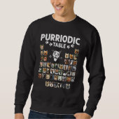 Purriodic Table Periodic Elements Dog Chemistry Ch Trui (Voorkant)
