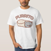 PURRITO Cat Burrito T-SHIRT (Voorkant)