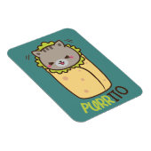 Purrito Kitty Cat Burrito Magneet (Rechterzijde)