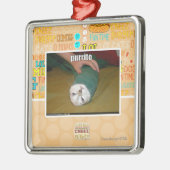 purrito metalen ornament (Links)