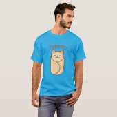 Purrito Shirt – Cute Cat Burrito Funny Pun T-Shirt (Voorkant volledig)