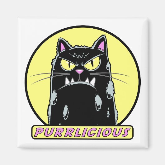 Purrlicious Magneet (Voorkant)