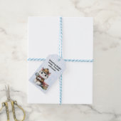 Purrlock Holmes Detective Kitten Cadeaulabel (Met Touw)