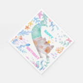 PurrMaid Birthday Napkin Servet (Hoek)