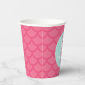 Purrmaid Kat Zeemeermin Roze Schalen verjaardagsfe Papieren Bekers (Rechts)