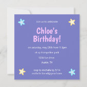 Purrmaid uitnodiging (Achterkant)