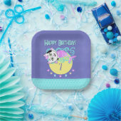 Purrmaid uitnodiging papieren bordje (Feest)