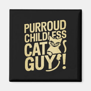 Purroud kinderloze kattenman stemt voor President Magneet