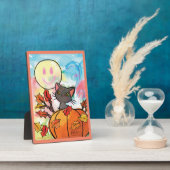 Purrrfect Autumn - Kinder kunst voor CHOC Fotoplaat (Zijkant)