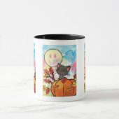Purrrfect Autumn - Kinder kunst voor CHOC Mok (Midden)