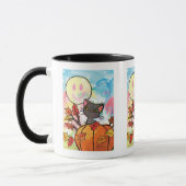 Purrrfect Autumn - Kinder kunst voor CHOC Mok (Links)