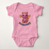 Purrrfect Baby Creeper Romper (Voorkant)