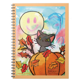 Purrrfect Herfst - Kinderkunst voor CHOC Notitieboek