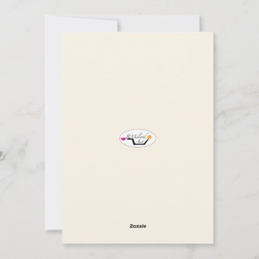 Purrrfect Moederdag Feestdagenkaart (Achterkant)