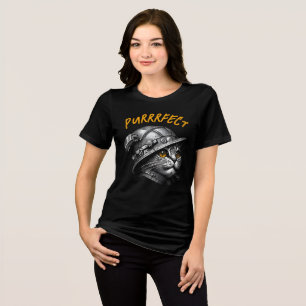 Purrrfect Steampunk Cat T-shirt