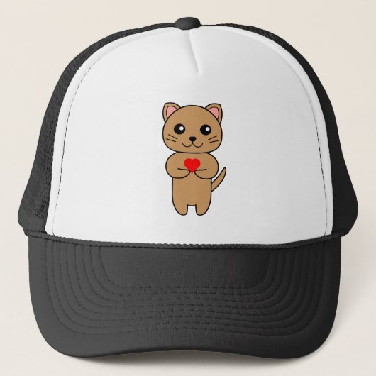 Purrrfecte Liefde Trucker Pet (Voorkant)