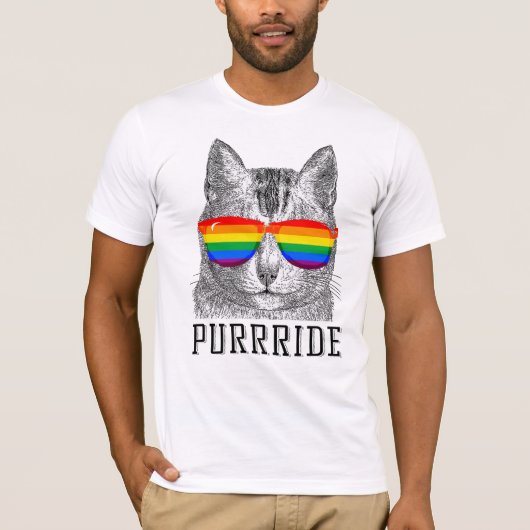 Purrride Kat T-shirt (Voorkant)