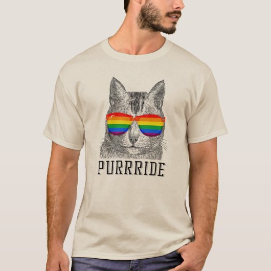 PURRRIDE T-SHIRT (Voorkant)