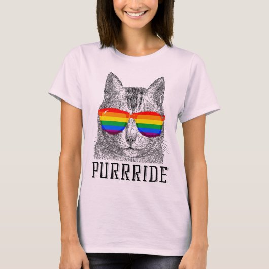 PURRRIDE T-SHIRT (Voorkant)