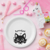 Purrrrfect Papieren Bordje (Feest)