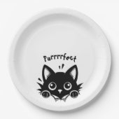 Purrrrfect Papieren Bordje (Voorkant)
