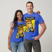 Purrrsist vintage jongen t-shirt (Unisex)