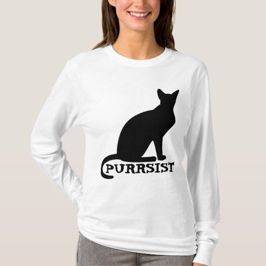 PURRSIST Cat T-Shirts (Voorkant)