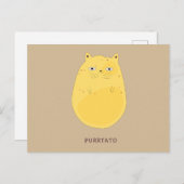 Purrtato Briefkaart (Voorkant / Achterkant)