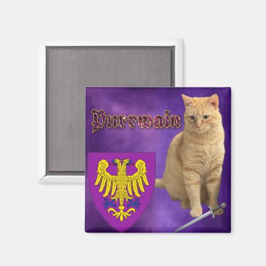 Purrwain magnet (Voorkant / Achterkant)