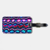 Purse Embroidery uit India Bagagelabel (Achterkant horizontaal)