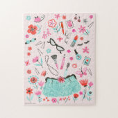 Purse Puzzle ©Anne Keenan Higgins Legpuzzel (Verticaal)