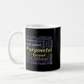Purseful Word Cloud Art Achiever Motivation Insrat Koffiemok (Links)