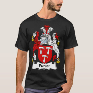 Purser Coat of Arms Family Crest T-shirt