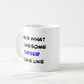 purser, geweldige koffiemok (Voorkant links)