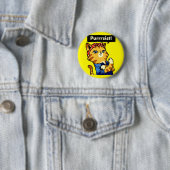 Pursist, Kat Pursist, Kat Pursist Ronde Button 5,7 Cm (In situ)