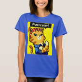 Pursist Shirt, Kat Pursist, Kat Pursist T-shirt (Voorkant)