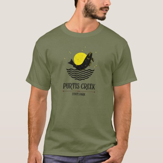 Purtis Creek State Park T-shirt (Voorkant)