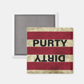 PURTY/DIRTY Vaatwasser Magnet (Voorkant / Achterkant)