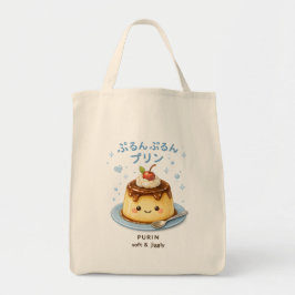 Purun Purin Japans Kawaii Pudding Mooie Tote Bag