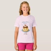 PURUN PURUN Schattige pudding T-shirt (Voorkant volledig)