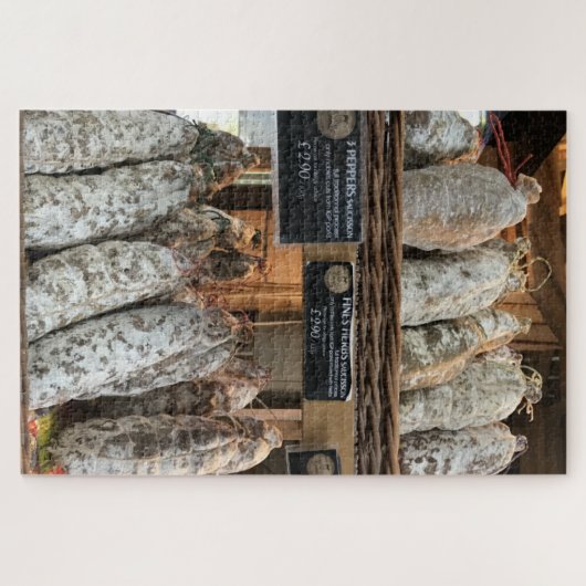 Purveyor at Borough Market, Londen, Verenigd Konin Legpuzzel (Horizontaal)