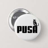 Pusa Ronde Button 5,7 Cm (Voorkant /achterkant)