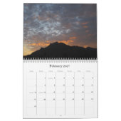 Pusch Peak Sunrises Calendar 2013 Kalender (Feb 2027)