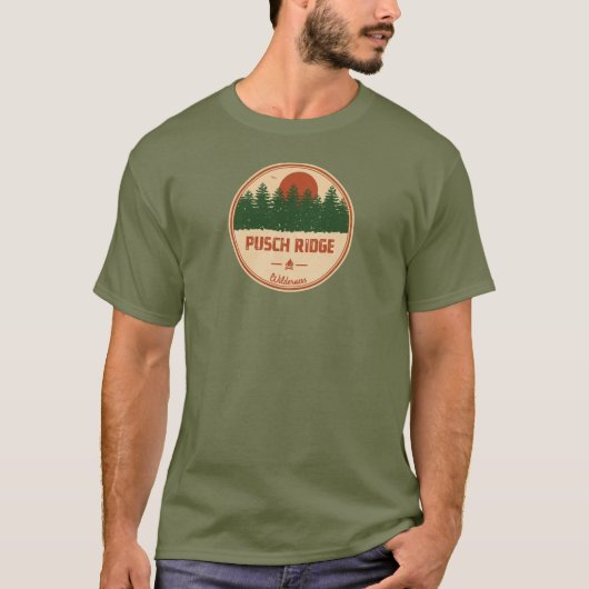 Pusch Ridge Wilderness Arizona T-shirt (Voorkant)