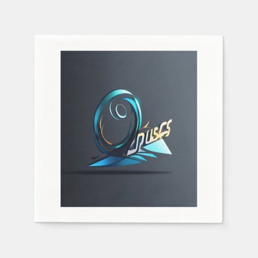 Puscs papier & partyservetten servet (Voorkant)